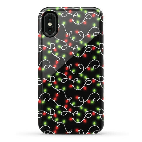Christmas Lights Pattern Phone Case